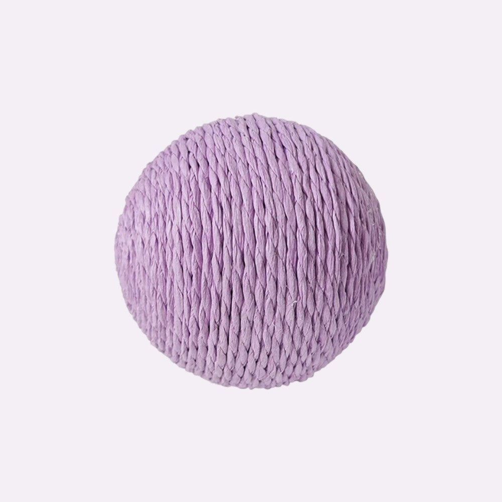 Pelota de Sisal Grande para Gatos – Diversión Activa y Uñas Saludables