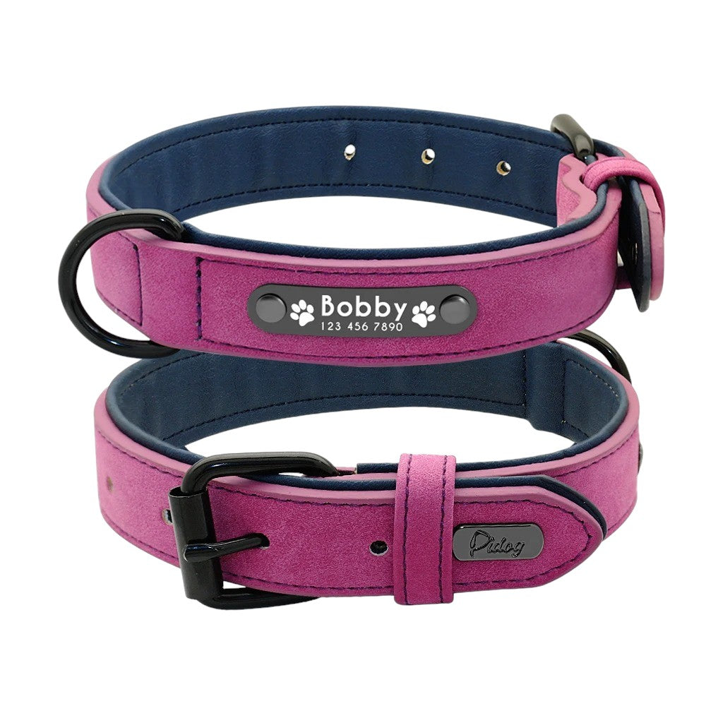 Set de Collar y Correa de Cuero para Perros – Máximo Estilo y Confort