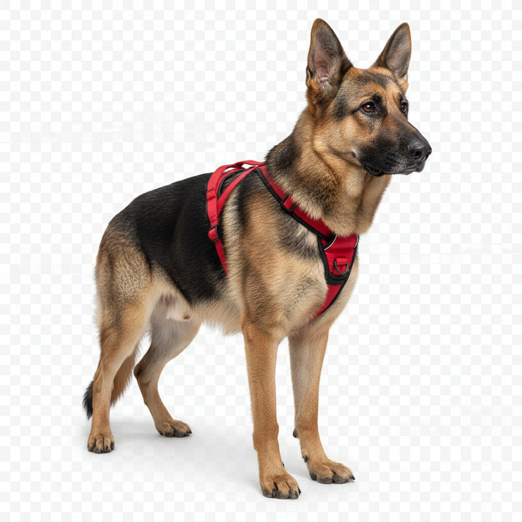 Arnés de tiro resistente para perros grandes – Seguridad y rendimiento
