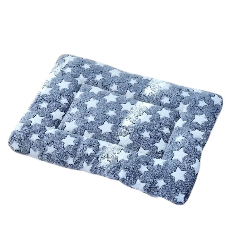 Cama de Algodón para Perros y Gatos de Estrellas