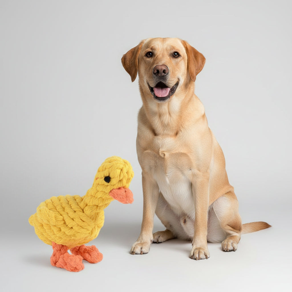 Diversión, limpieza y salud del agua : juguete de cuerda de algodón para perros y gatos