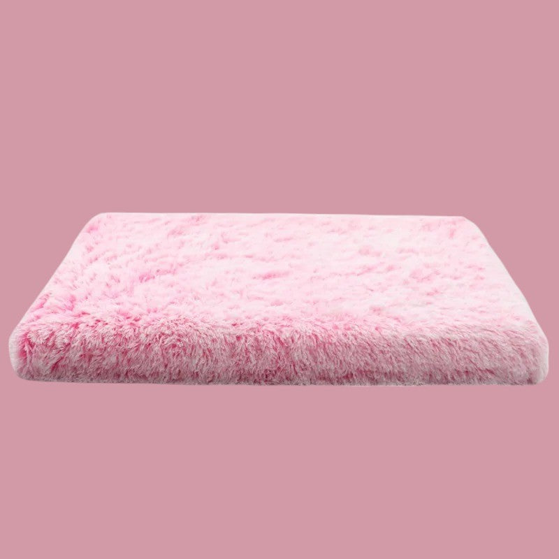 Cama Acogedora para Perros y Gatos de Coral Fleece