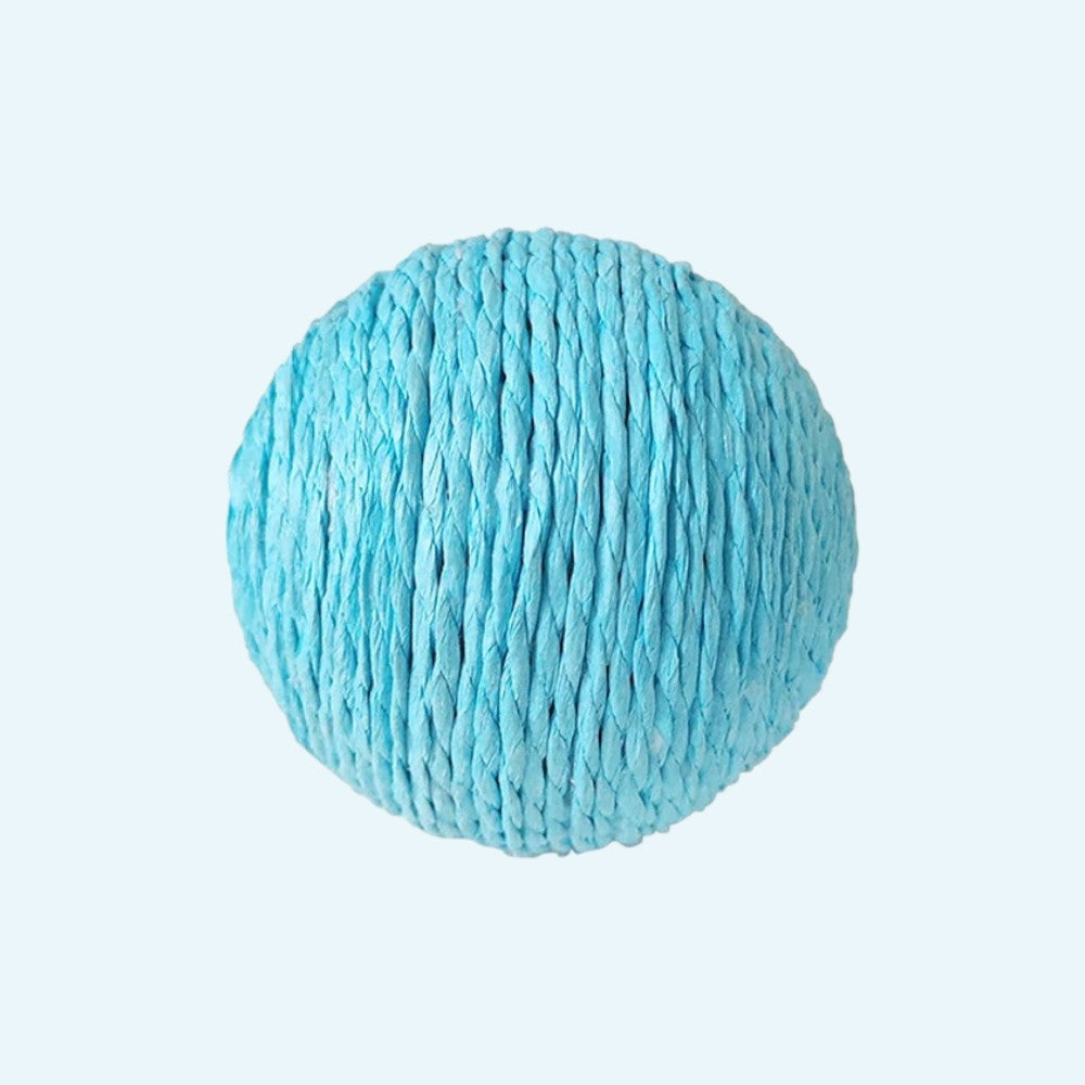 Pelota de Sisal Grande para Gatos – Diversión Activa y Uñas Saludables