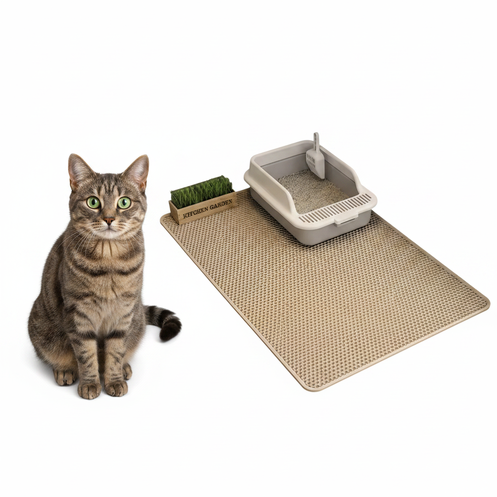 Alfombra de Arena para Gatos