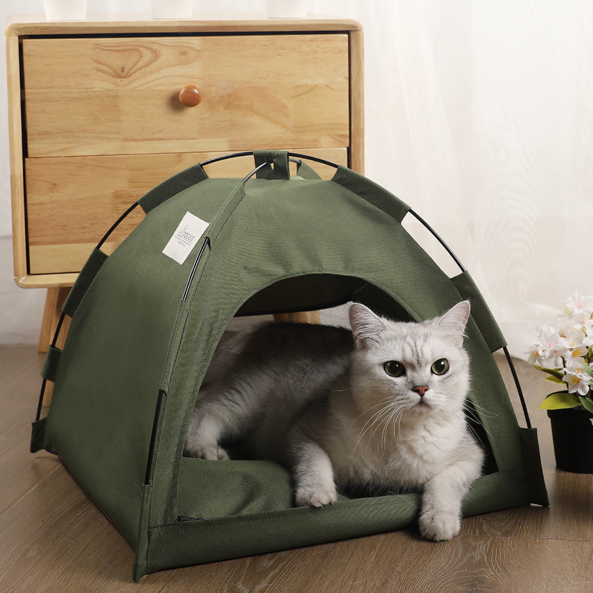 Tienda de Campaña de PU para Gatos - portada