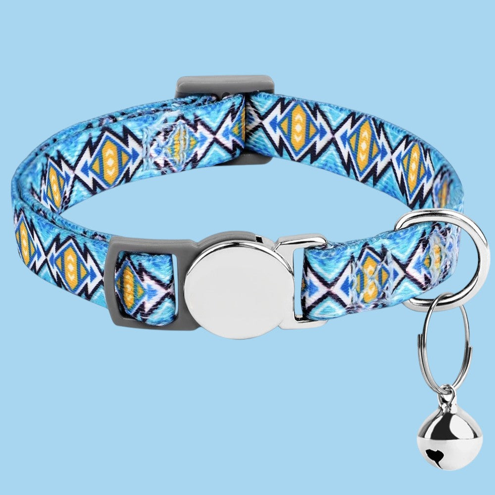 Collar para Perros y Gatos con Rombos