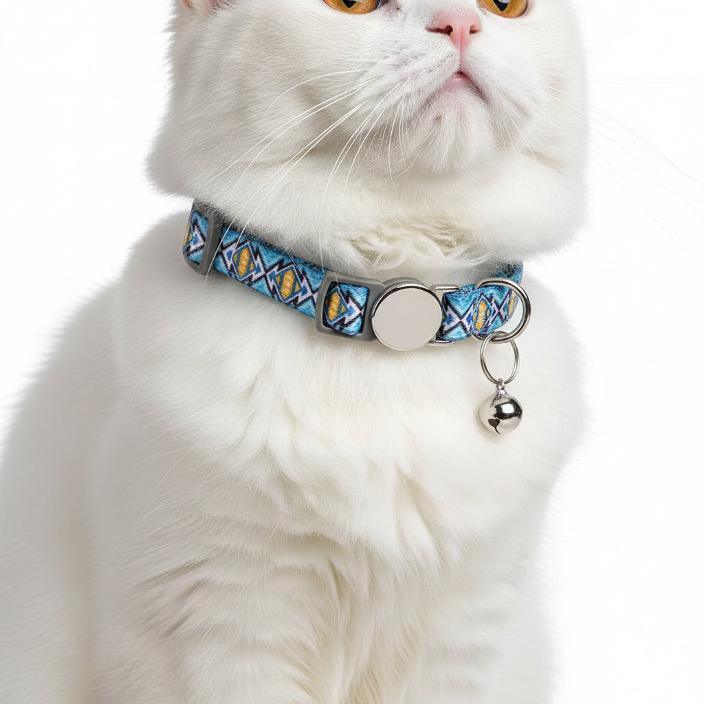 Collar para Perros y Gatos con Rombos