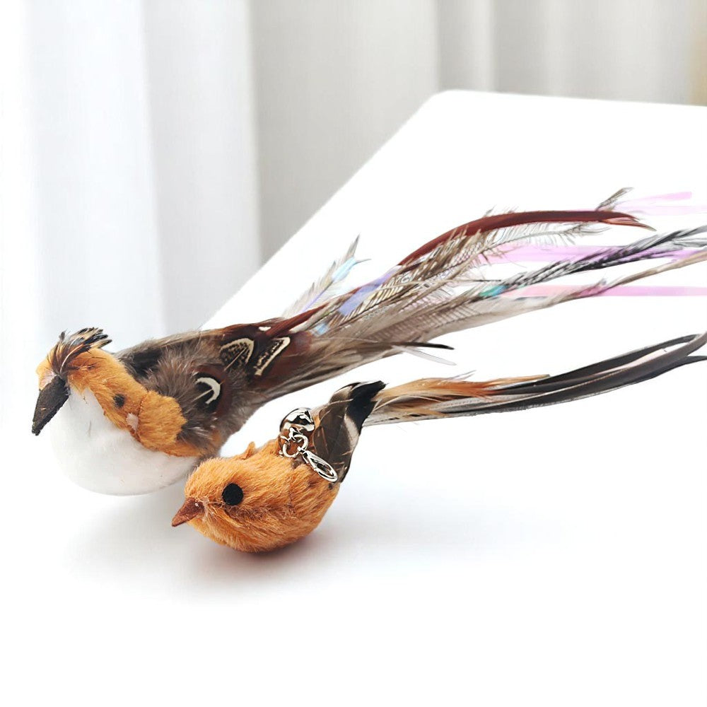 Juguete Interactivo de Plumas para Gatos – Diversión y Ejercicio en Cada Momento